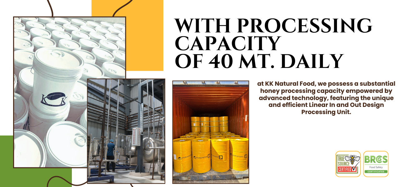 Honey Exporters of India with 40 MT Daily Capacity